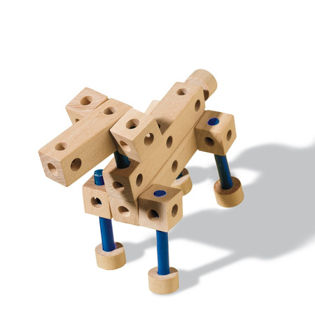 Wooden construction set for children 00945 09458