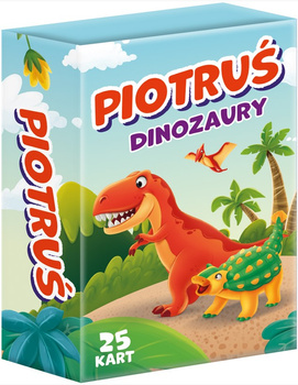 KANGUR PL Game Piotruś Dinosaurs Mini 75659 - Cards for children