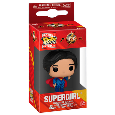 FUNKO Flash Supergirl keychain 55903 65590