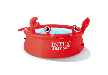 Piscine pour enfants Intex Easy Set Krab 26100 - piscine de jardin pour enfants