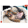 Puzzle 1000 pieces Cheerful kitten 10448