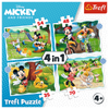 Puzzle 4in1 Mickey Mouse Nice Day 34604