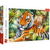 Puzzle 1500 pièces Deux tigres 26159