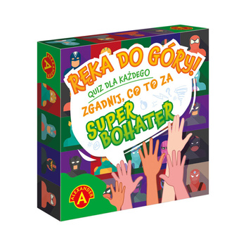 ALEXANDER Quiz board game Hands up! Guess what Superhero 27495 is