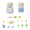 Ensemble floral SYLVANIAN avec lapins Flora 05736