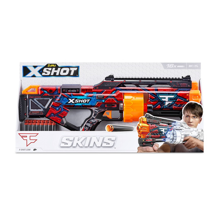 X-SHOT Skins Dernier lanceur de jouets 36518H