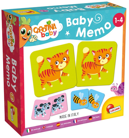 DANTE Lisciani Carotina Baby Memo Educational Game 80045