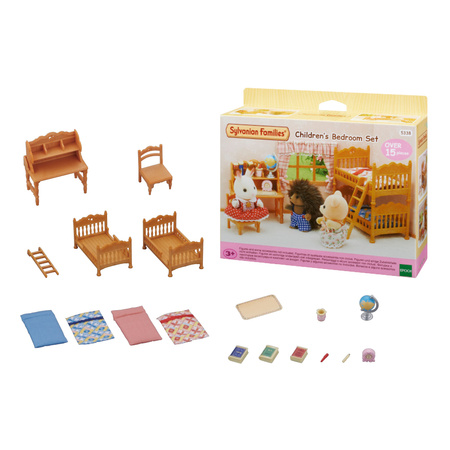 Chambre d'enfant Country de Sylvanian Families avec lits superposés 05338