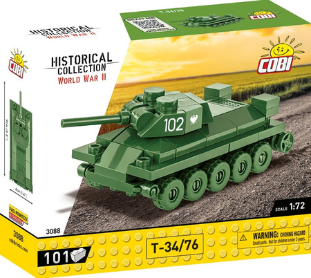 COBI HC World War II tank T-34/76 101kl 3088