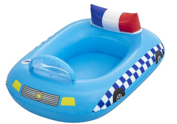 Children's swimming boat Police with sound Bestway 97x74cm B34153