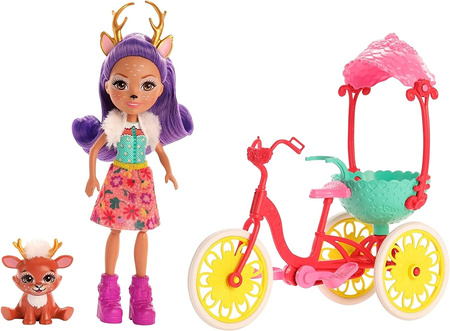 Poupée Barbie Enchantimals + véhicule FJH11/GJX30