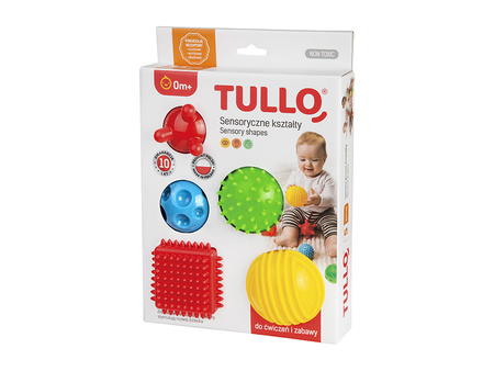 TULLO Sensory shapes 5 pieces (box) 458 74583