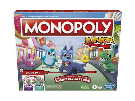 HASBRO PL Game MONOPOLY Junior Discovery Edition F8562