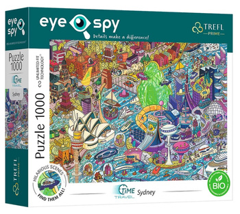 Trefl Puzzle 1000 pièces Eye-Spy-Time Tr: Sydney 10751