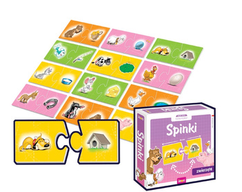 Jeu éducatif Boutons de Manchette - Animaux 01861