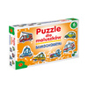 Puzzle pour enfants, voitures éducatives 05370