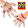 Bagues et bracelets arc-en-ciel pour enfants 01007