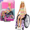 Barbie doll in a wheelchair for children HJT13