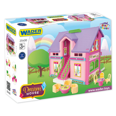 Wooden dollhouse 25400