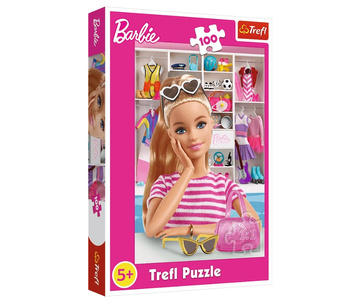 Puzzle 100 Rencontrez Barbie Mattel 16458