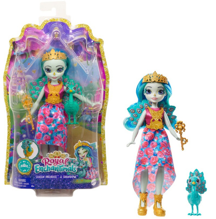 Poupée Enchantimals Paradise + paon GYJ14 - jouet pour enfants