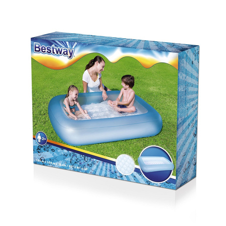 Piscine gonflable Bestway 165x104x25cm avec sol souple B51115