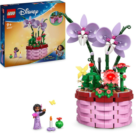 LEGO DISNEY Le pot de fleur de la princesse Isabella 43237 - Ensemble de briques