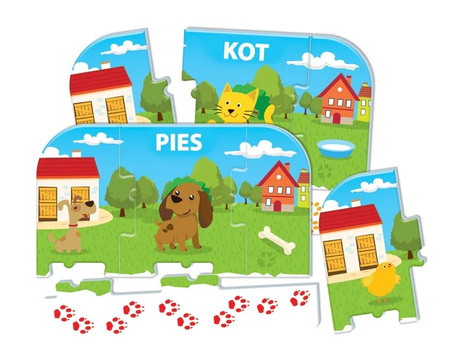 I learn while having fun! Animals on the farm - Educational set 60916