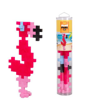 DANTE Plus-Plus big tube - Flamingo 15 elements 3408 01032