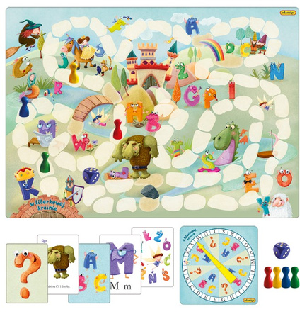 ADAMIGO board game In the land of letters 07837