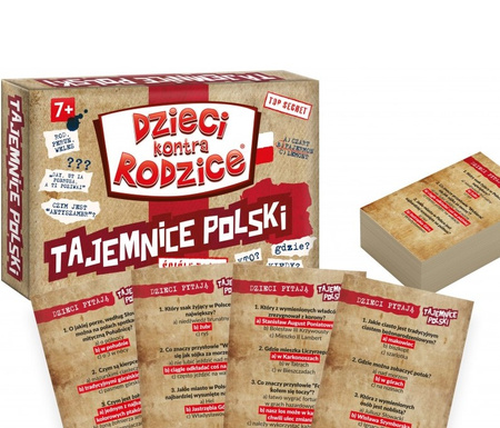 Jeu enfants contre parents Tajemnice Polski KANGUR PL 71894