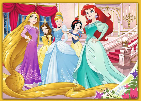 4in1 puzzle Disney Princesses 34385