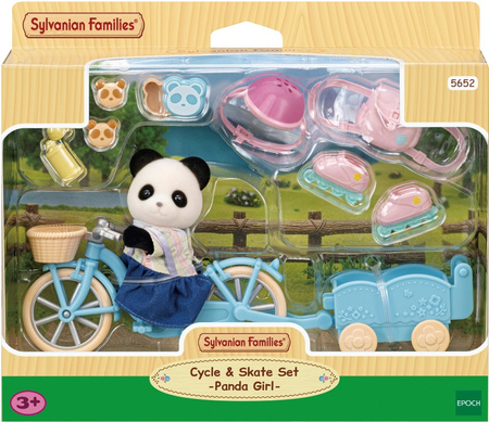 SYLVANIAN Panda Bear Voyage à vélo 05652