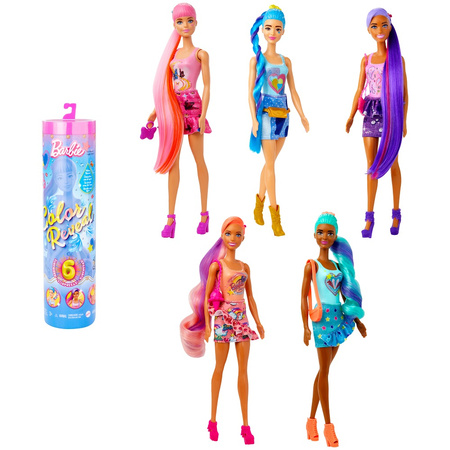 Poupée Barbie Color Reveal avec surprises HJX55 - Découvrez la magie !