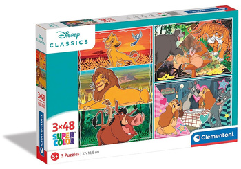 Disney Animals puzzle 3x48 25285