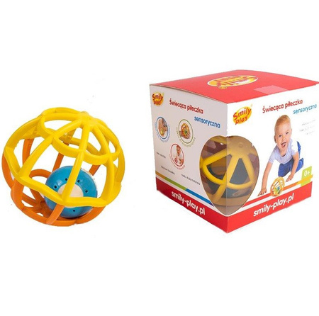 Interactive Soft Ball Rattle - SmilyPlay SP83658 36580