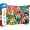 Trefl Puzzle 1000 pièces - Animaux exotiques 10671