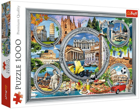 Puzzle 1000 pieces Italian holidays 10585