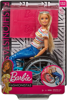 Poupée Barbie en fauteuil roulant GGL22