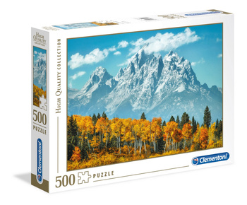 Clementoni puzzle 500 HQ Grand Teton à l'automne 35034