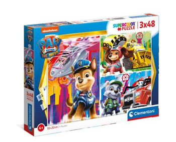 Clementoni puzzle 3x48 SuperKolor Paw Patrol 25271