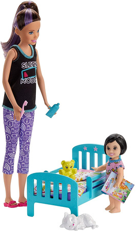 Barbie Skipper Babysitter set Time to sleep GHV88