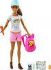 Barbie traveler doll with a backpack GRN66