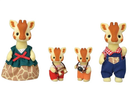 SYLVANIAN Families Long-necked giraffe family 05639