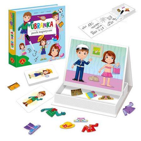 ALEXANDER Puzzle magnétique pour enfants Vêtements 26801