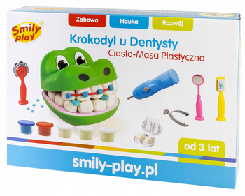 ANEK Pâte à modeler crocodile SmilyPlay SP83346 33466