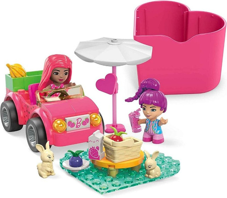 Mega Bloks Barbie cabriolet pink HKF90