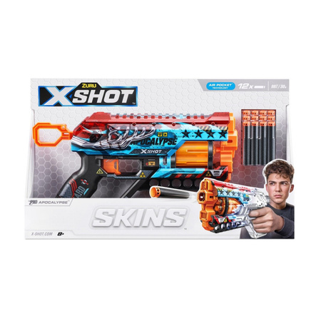 X-SHOT Skins Griefer launcher 12 darts 36561E