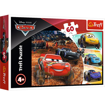 Puzzle 60 pièces Lightning McQueen avec ses amis Cars 3 17327