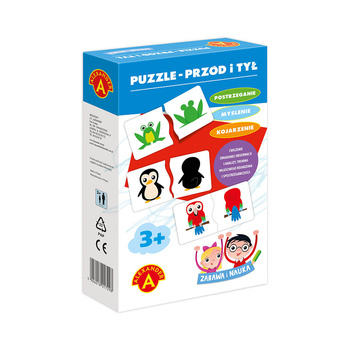 Puzzle recto et verso - jouets éducatifs pour enfants 18424